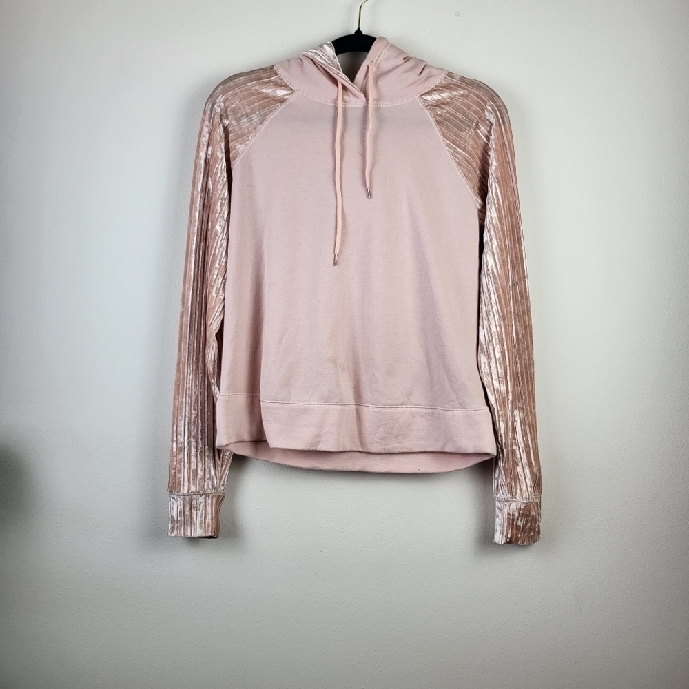 Calia Effortless Velvet Hoodie  Pink Size Small